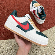 Nike Air Force 1 Low Id Cream Green Red AQ3778-991 - 1