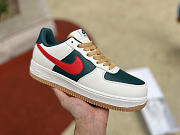 Nike Air Force 1 Low Id Cream Green Red AQ3778-991 - 6