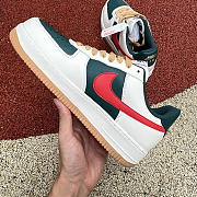 Nike Air Force 1 Low Id Cream Green Red AQ3778-991 - 3