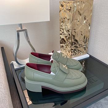  Chanel Loafers Mint