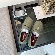  Chanel Loafers Mint - 2