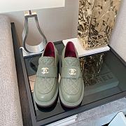  Chanel Loafers Mint - 5