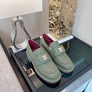  Chanel Loafers Mint - 6