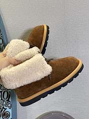 Louis Vuitton Snow Boots Beige  - 5