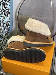 Louis Vuitton Snow Boots Beige  - 4