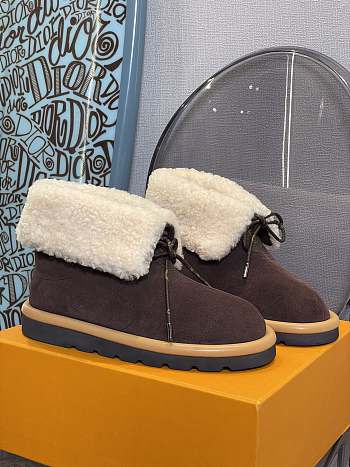  Louis Vuitton Snow Boots Brown