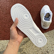 Nike Air Force 1 Low White Pony Hair Heel DM9088-001 - 2