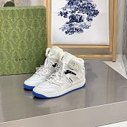  Gucci Basket sneaker in white Demetra - 2