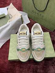 Gucci GG Screener Distressed 'GG Canvas' White Tan Green Red 546551-9Y920-9666 - 3
