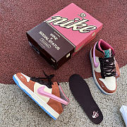 Nike Dunk Mid Social Status Free Lunch Chocolate Milk DJ1173-700 - 2