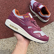 Nike Air Max 1 Patta Waves Rush Maroon (with Bracelet)  DO9549-001 - 1