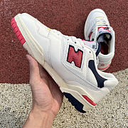 New Balance 550 Aime Leon Dore White Navy Red  BB550A3 - 2