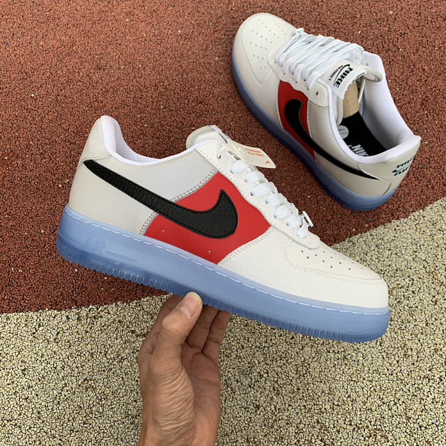 Nike Air Force 1 Low EMB White Red CT2295-110 - 1