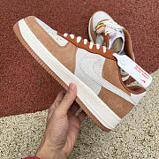 Nike Air Force 1 07 Low ESS Wheat Orange White Shoes CW2288-855 - 3