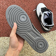 Nike Air Force 1 Low White Dark Grey Black Shoes 553689-609 - 3