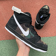 Nike SB Dunk High Camo shoes BQ6826-001 - 1