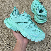 Balenciaga Green Track Sneakers - 542023-W3FE3-3000 - 1