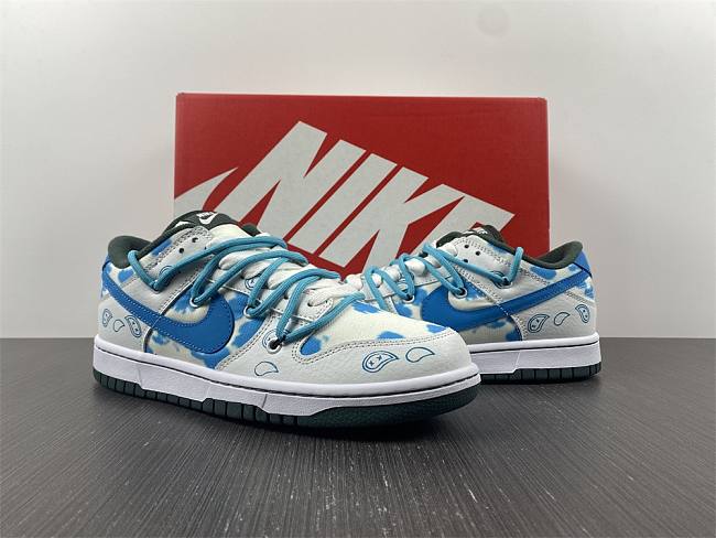 H Nike Dunk Low RETRO deconstructed VIDE style - DH0952-100  - 1
