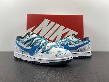 H Nike Dunk Low RETRO deconstructed VIDE style - DH0952-100 