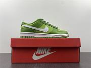 Nike Dunk Low Style Code: Green and White Tick True  - DJ6188-300  - 4