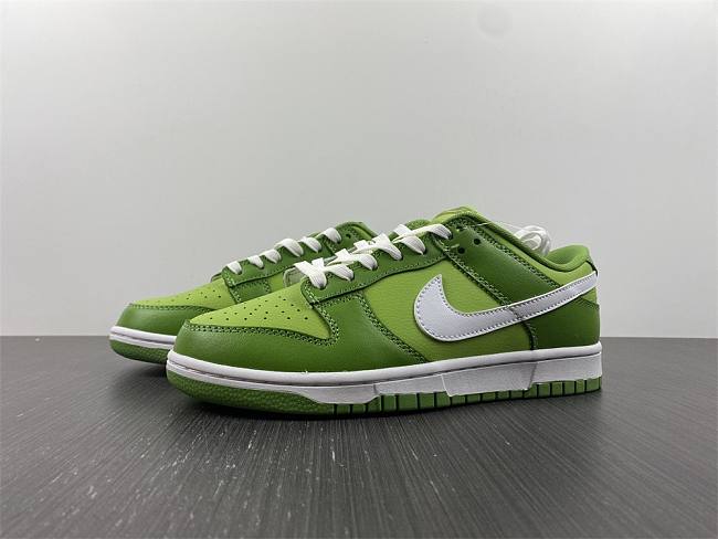 Nike Dunk Low  Green and White - DJ6188-300  - 1