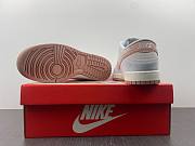 NIKE DUNK LOW Grey Blue Pink Fossil Rose - DH7577-001 - 4