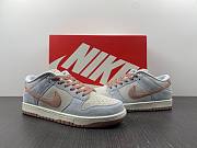 NIKE DUNK LOW Grey Blue Pink Fossil Rose - DH7577-001 - 3