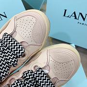 Lanvin Curb suede trim sneakers shoes - 2