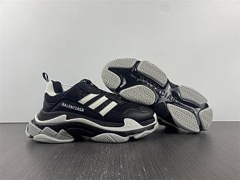 Balenciaga joint 1.0 original low eight-layer combination black and white gray 