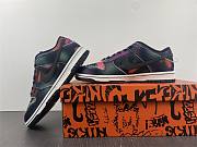 Nike Dunk Low Retro PRM Black Purple Graffiti - DM0108-002 - 3