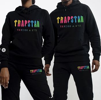Trapstar rainbow- MJ00195 - Black/Gray