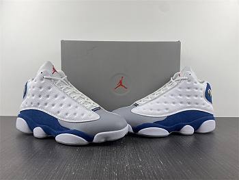 Air Jordan 13 white gray blue - 414571-164 