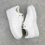 Bape sta Low Patent Leather White - 4