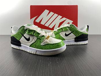 Nike Nike Dunk Low Disrupt Low Top White Green Black Snake - DV1491-101