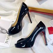 christian louboutin lady high heels Black colour - 1