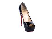 christian louboutin lady high heels Black colour - 6