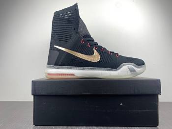 Nike Kobe black gold red -718763-091 
