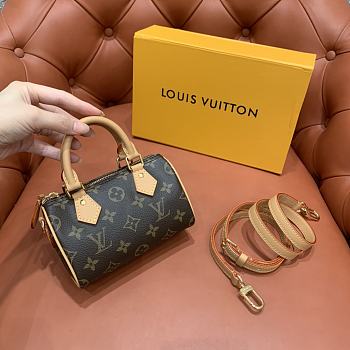 Louis VuittonNano Speedy Bag M81085 16x10x7.5cm