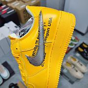 Nike Air Force 1 Low Off-White ICA University Gold - DD1876-700 - 2
