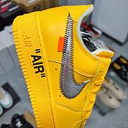 Nike Air Force 1 Low Off-White ICA University Gold - DD1876-700 - 3