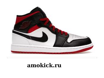 Ải Jordan 1 Mid Gym Red Black Toe -  DQ8426-106