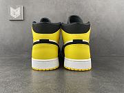 Air Jordan 1 Mid Yellow Toe Black 852542-071 sale off - 3
