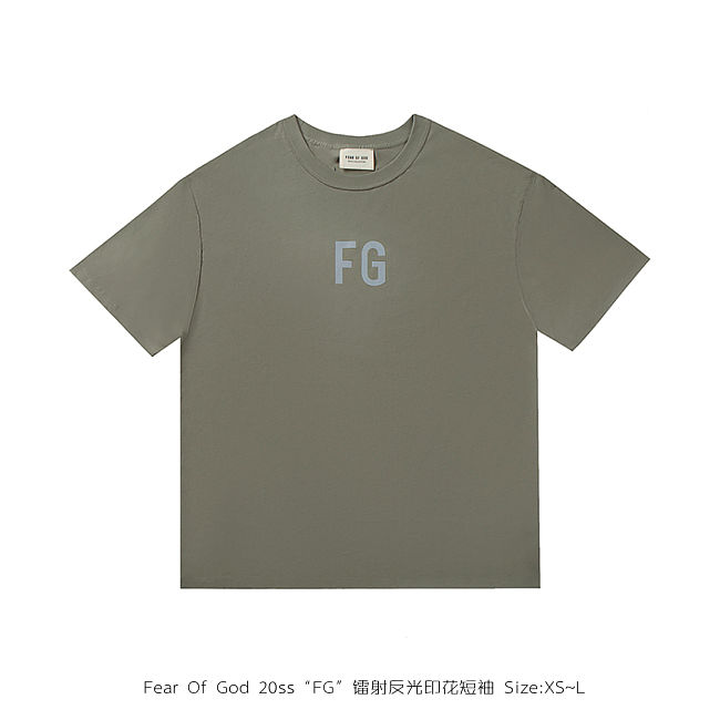 Fear Of God Olive T-Shirt - buy 3 get 1 free - 1