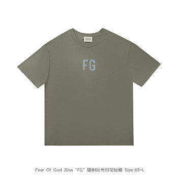  Fear Of God Olive T-Shirt - buy 3 get 1 free